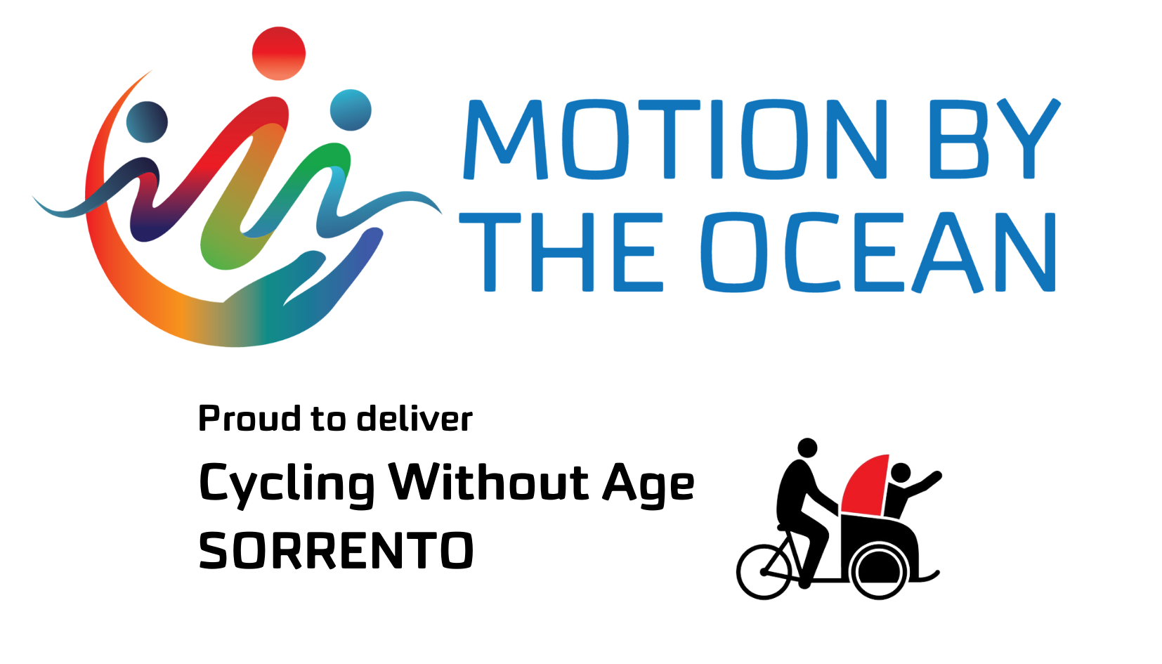 Motion by the Ocean is proud to deliver Cycling Without Age Sorrento